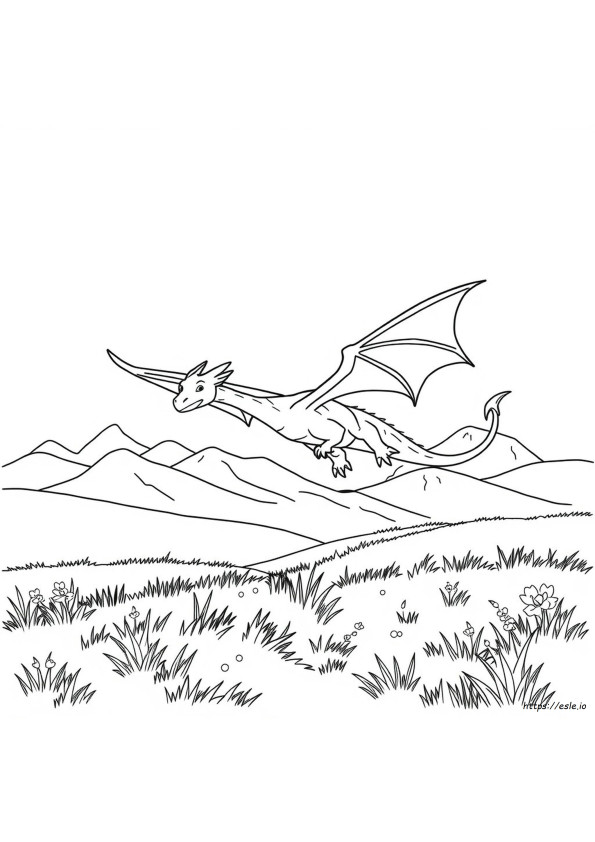 Coloriage Contes De Dragons
