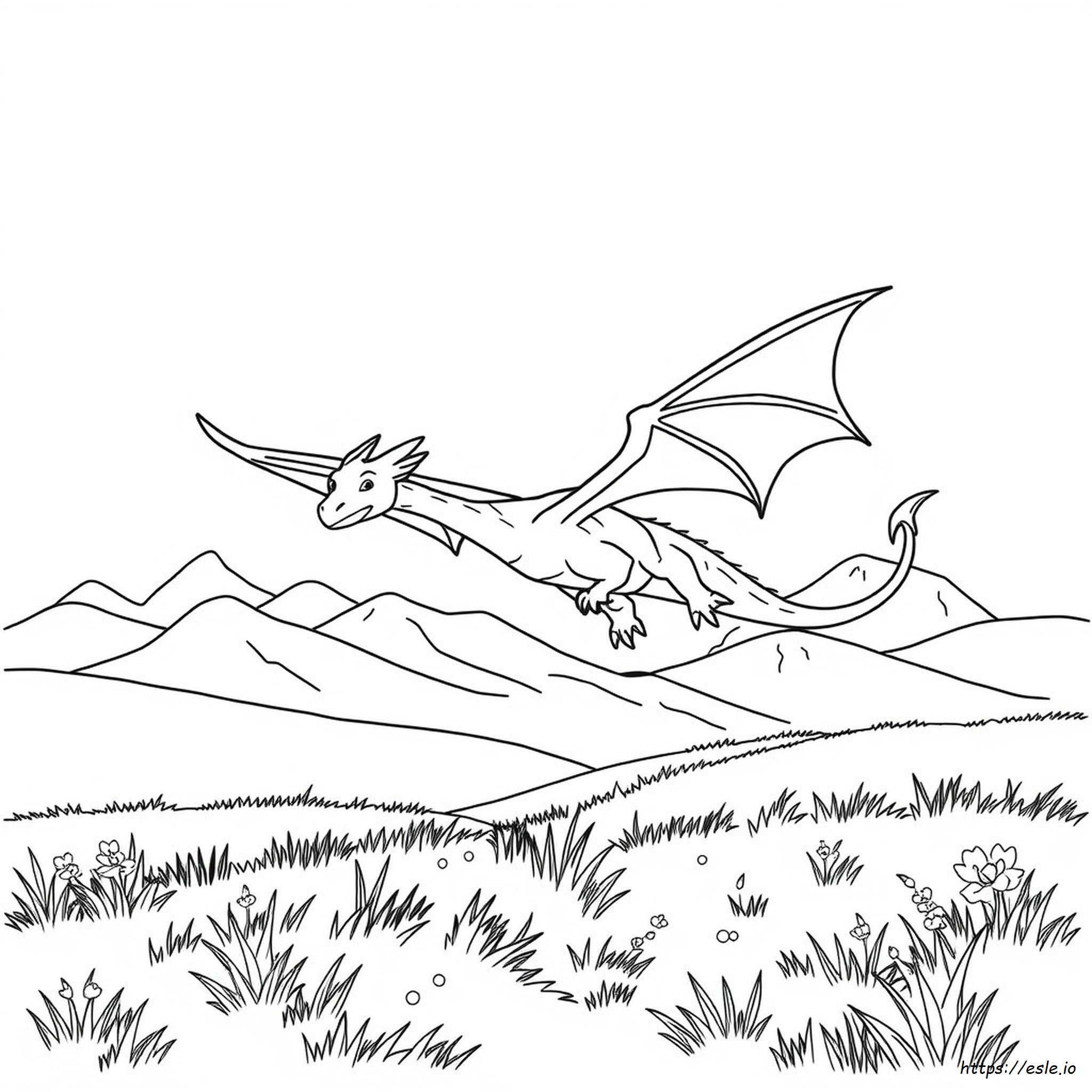 Dragon Tales Coloring Book