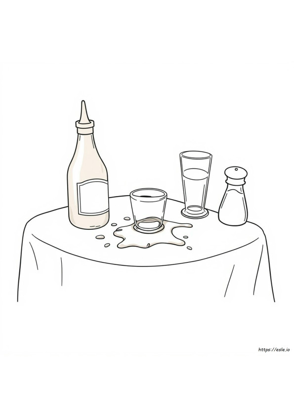 Coloriage Ketchup