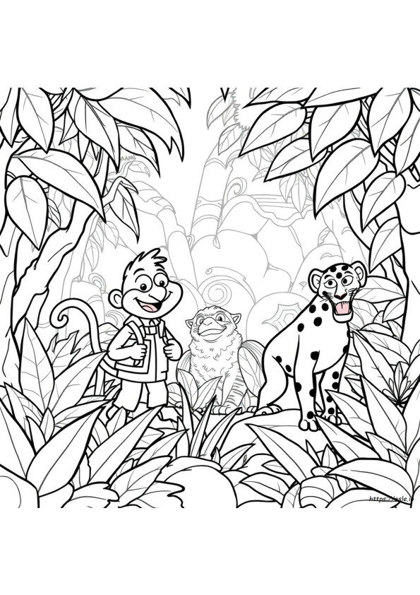 Wild Kratts Színező Oldalak Online