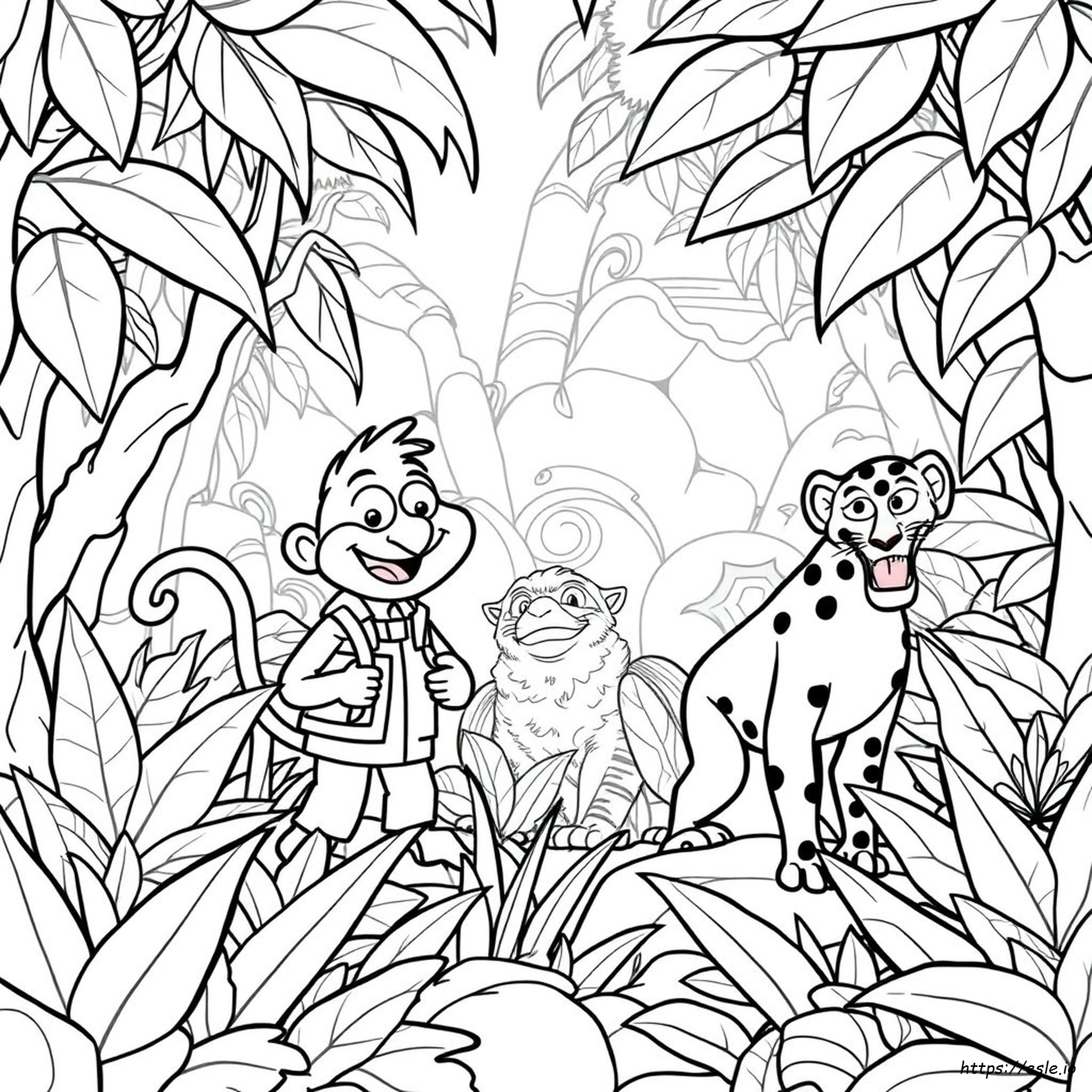 Wild Kratts Coloring Pages Online