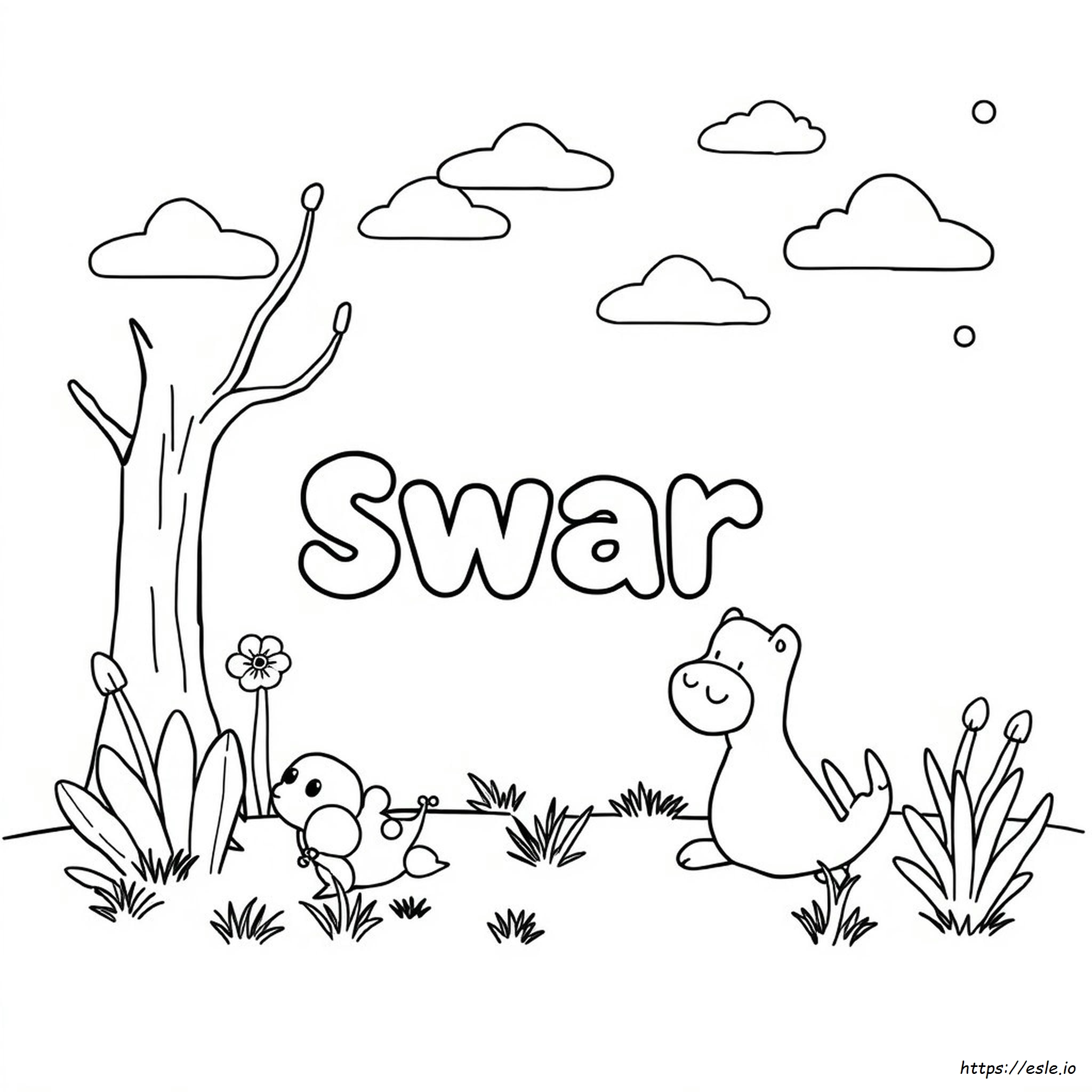 Swear Word Coloring Pages To Print