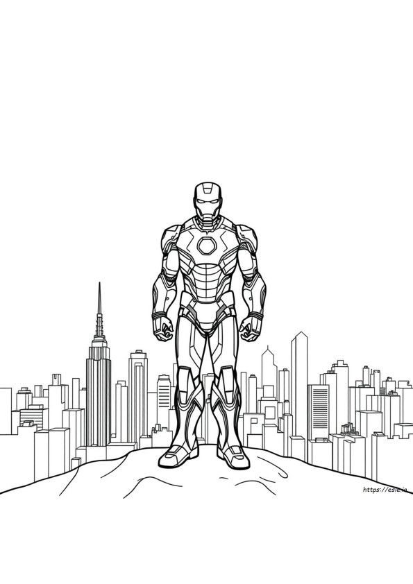 Coloriages Ironman