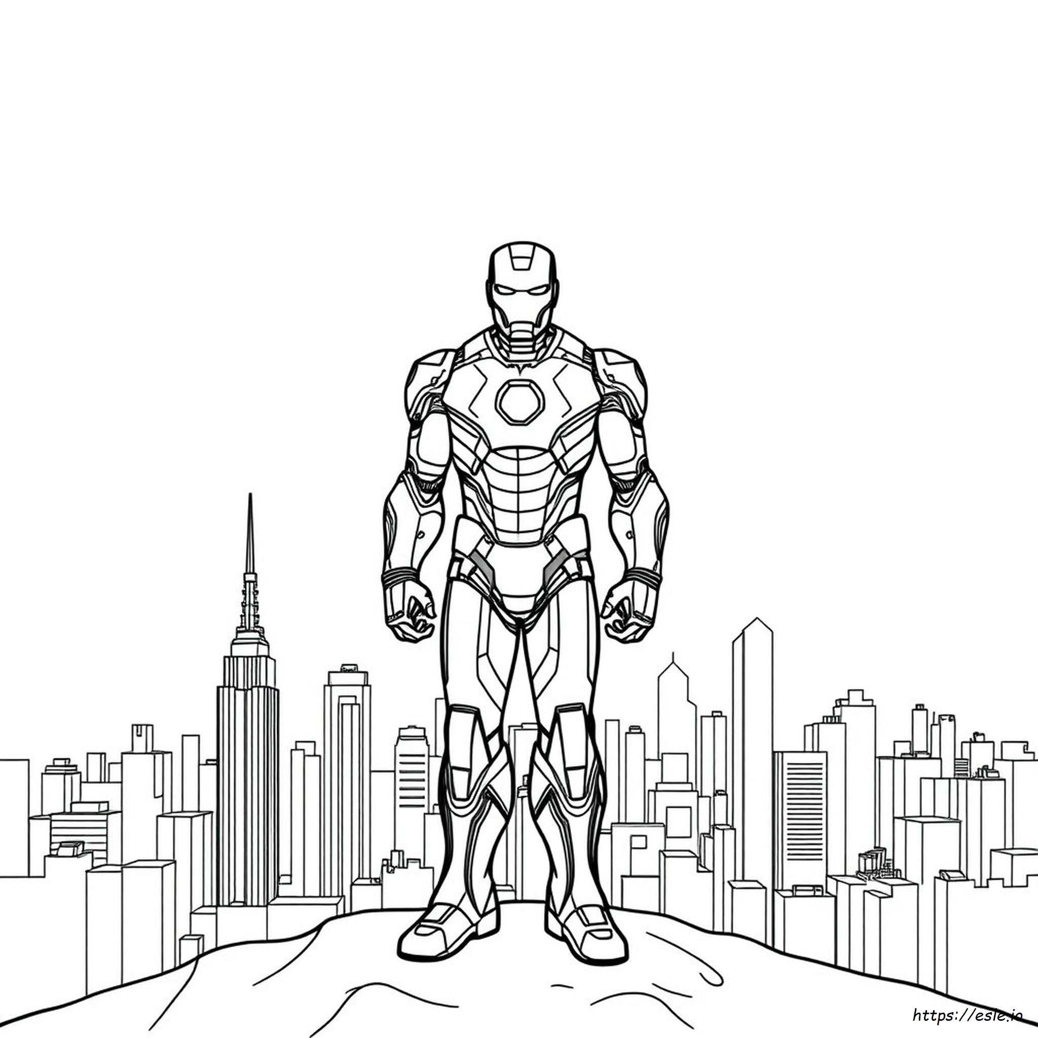 Dibujos De Ironman Para Colorear