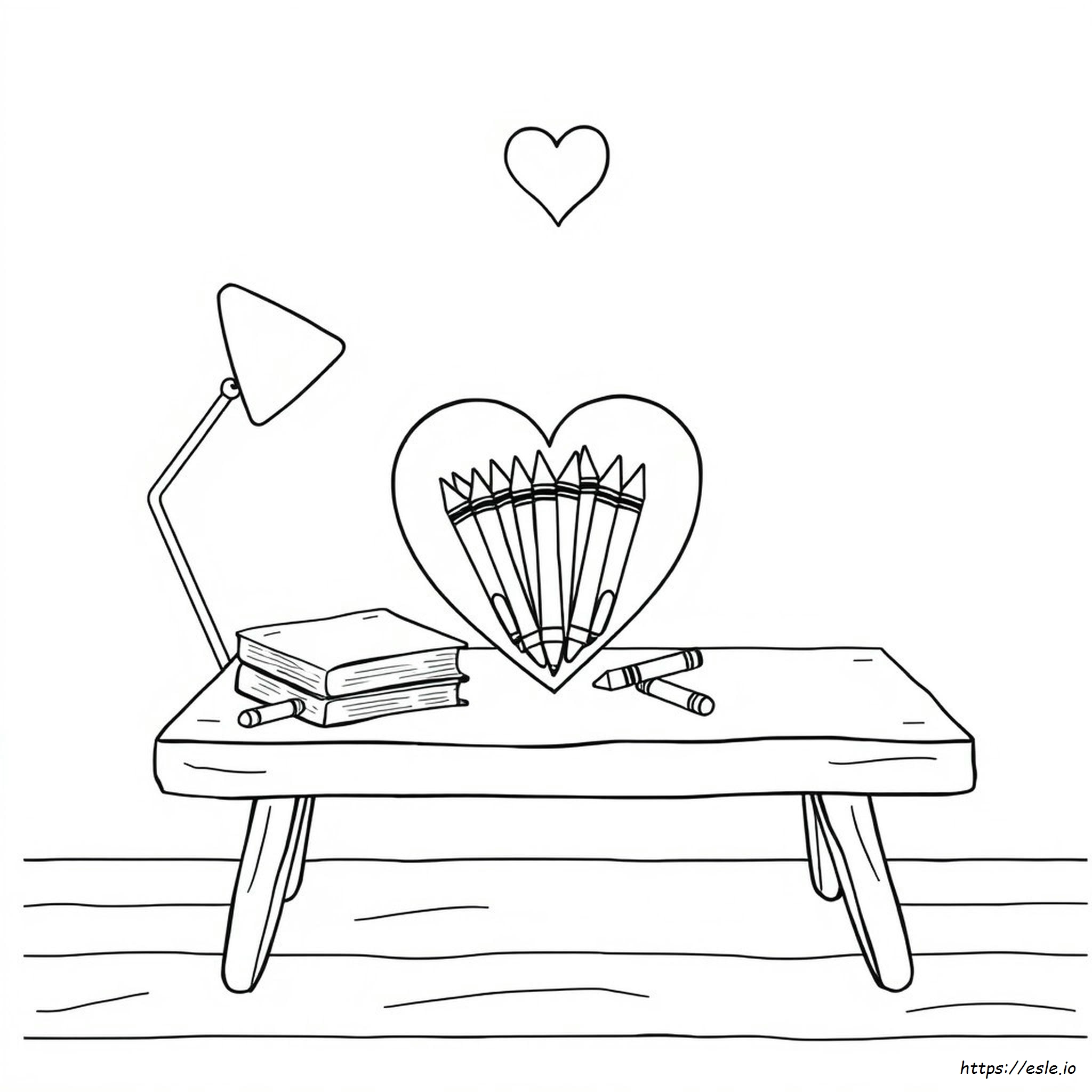 Love Coloring Book Pages