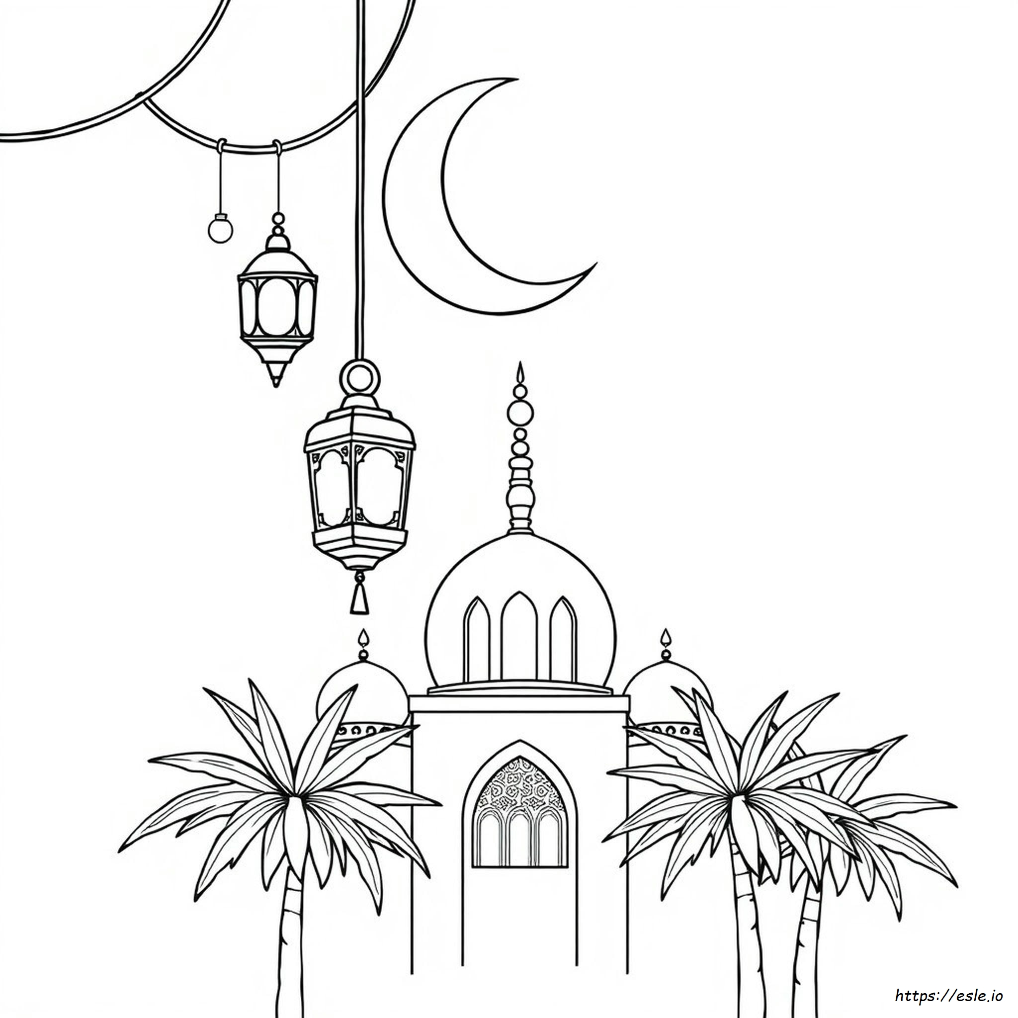 Ramadan Kleurplaat kleurplaat
