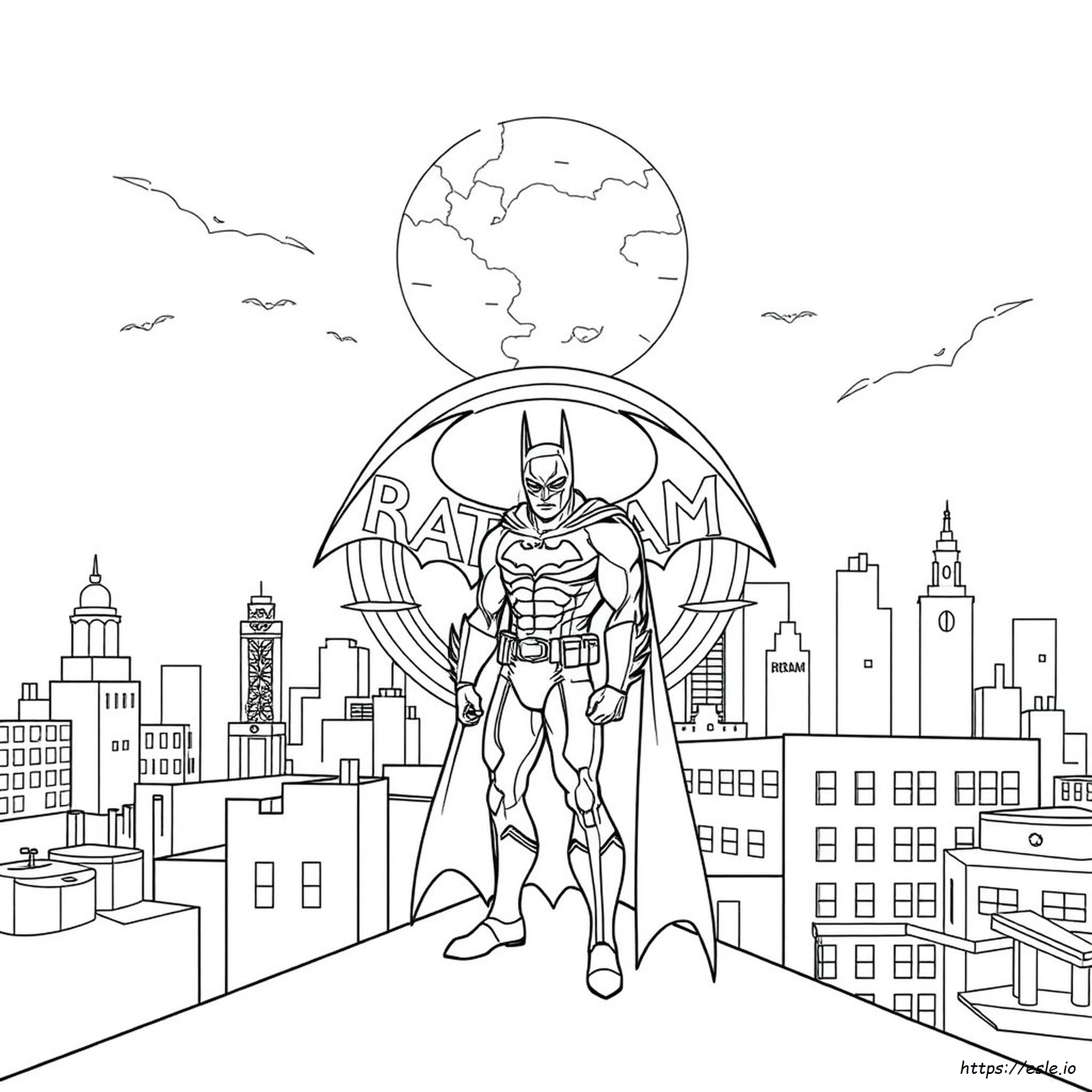 Batman Arkham Coloring Pages