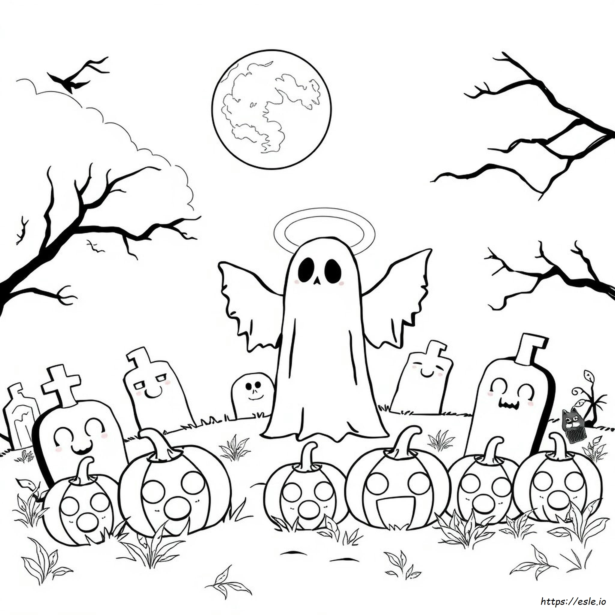Halloween Kleurplaten kleurplaat