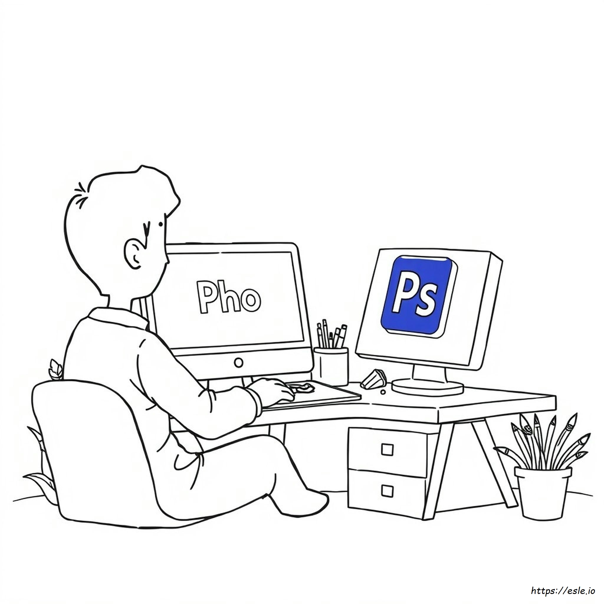 Photoshop Coloring Pages