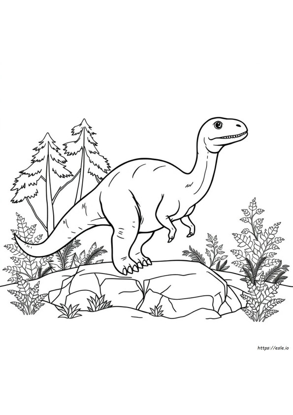 Albertosaurio Para Colorear