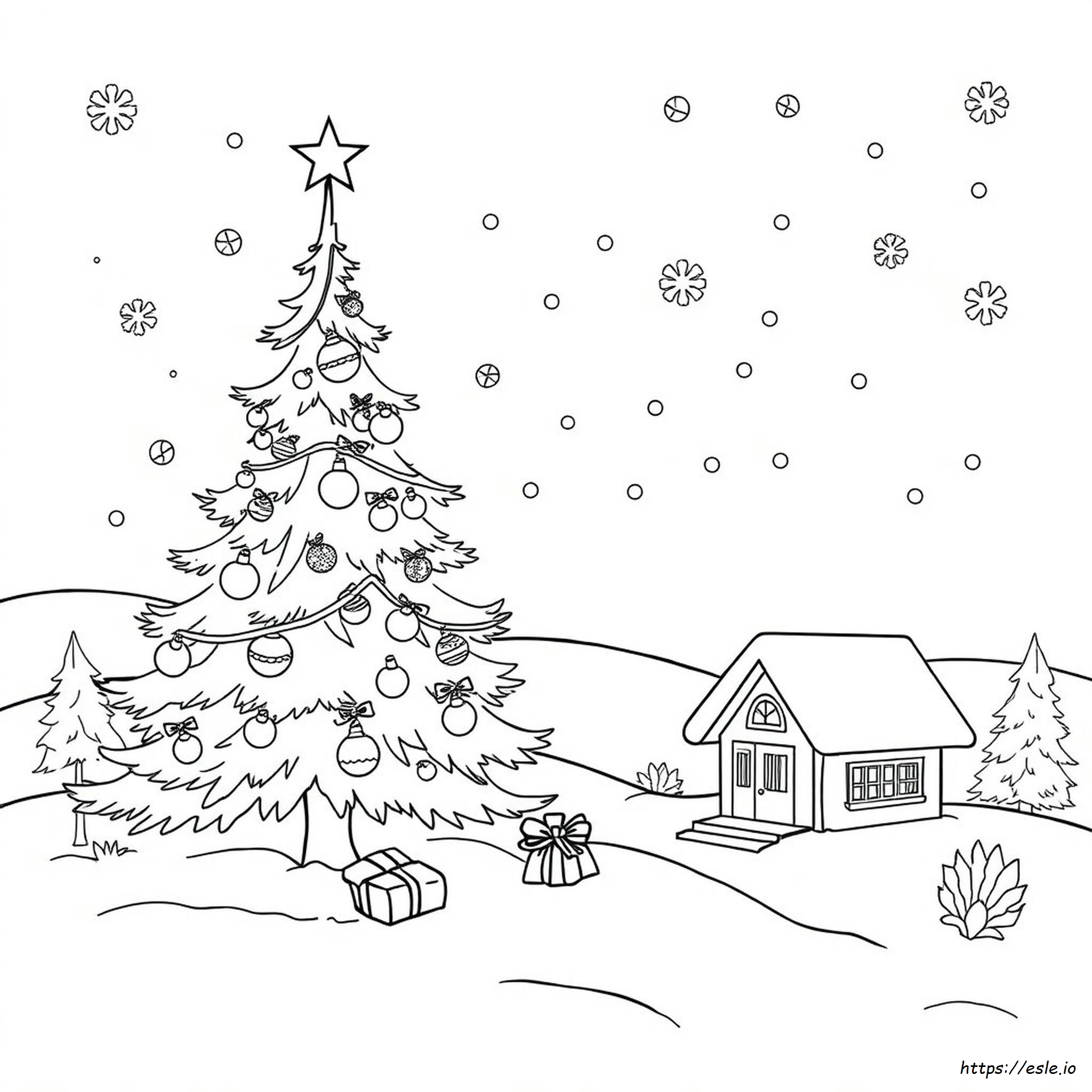 Whimsical Christmas Coloring Pages