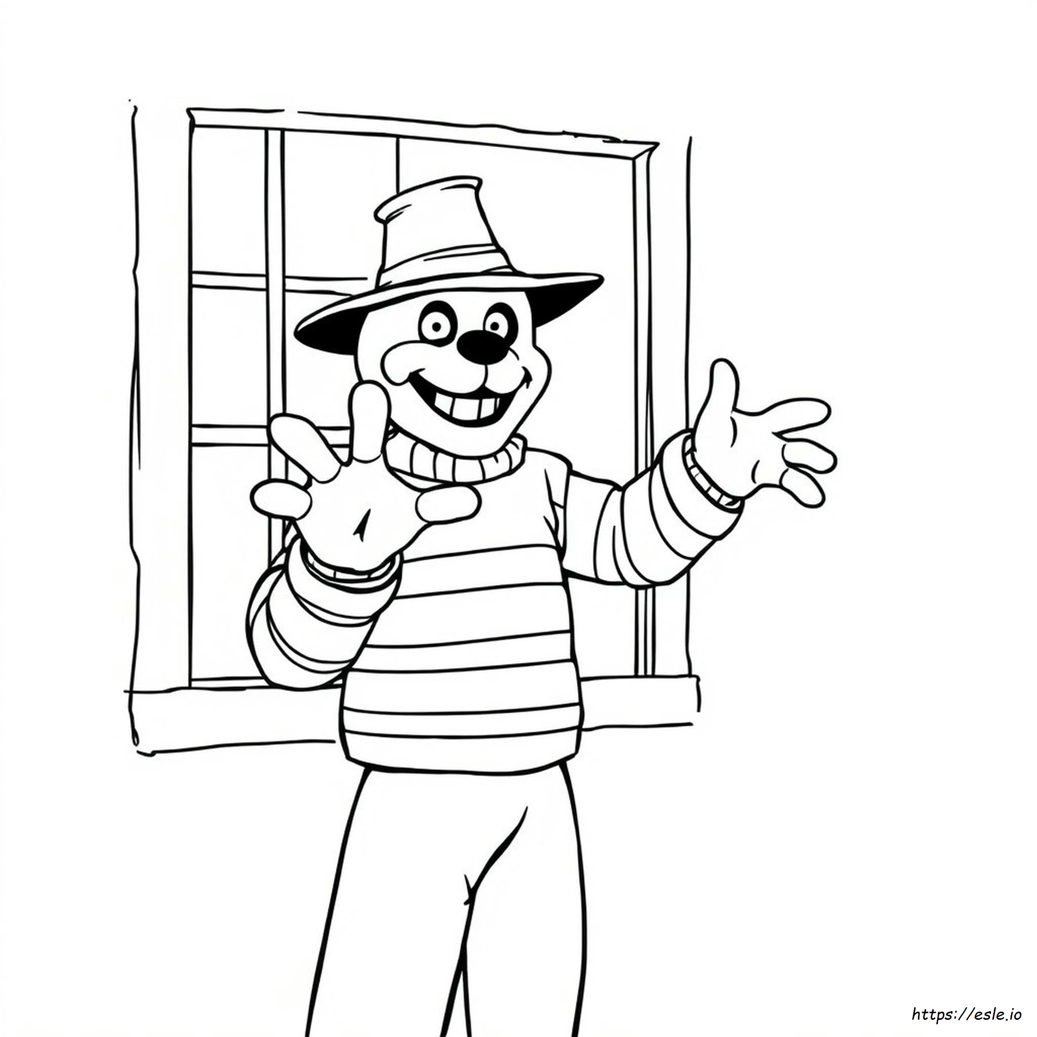 Freddy Krueger Coloring Pictures