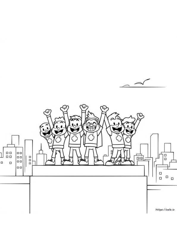 Disegni Da Colorare Toon Squad