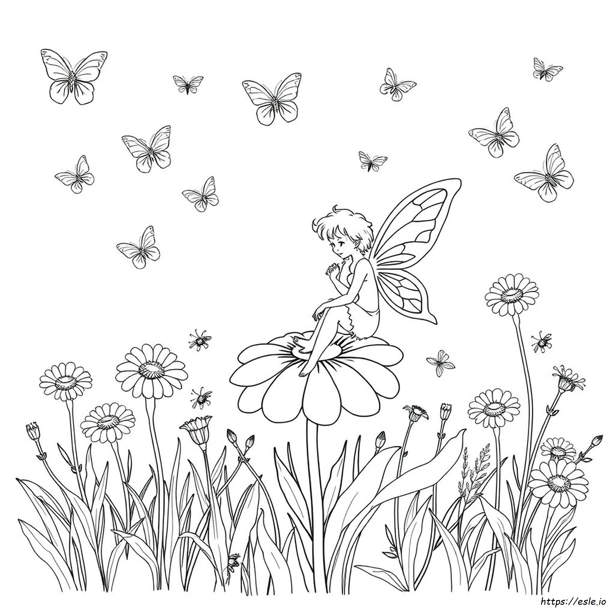 Fairy Coloring Book