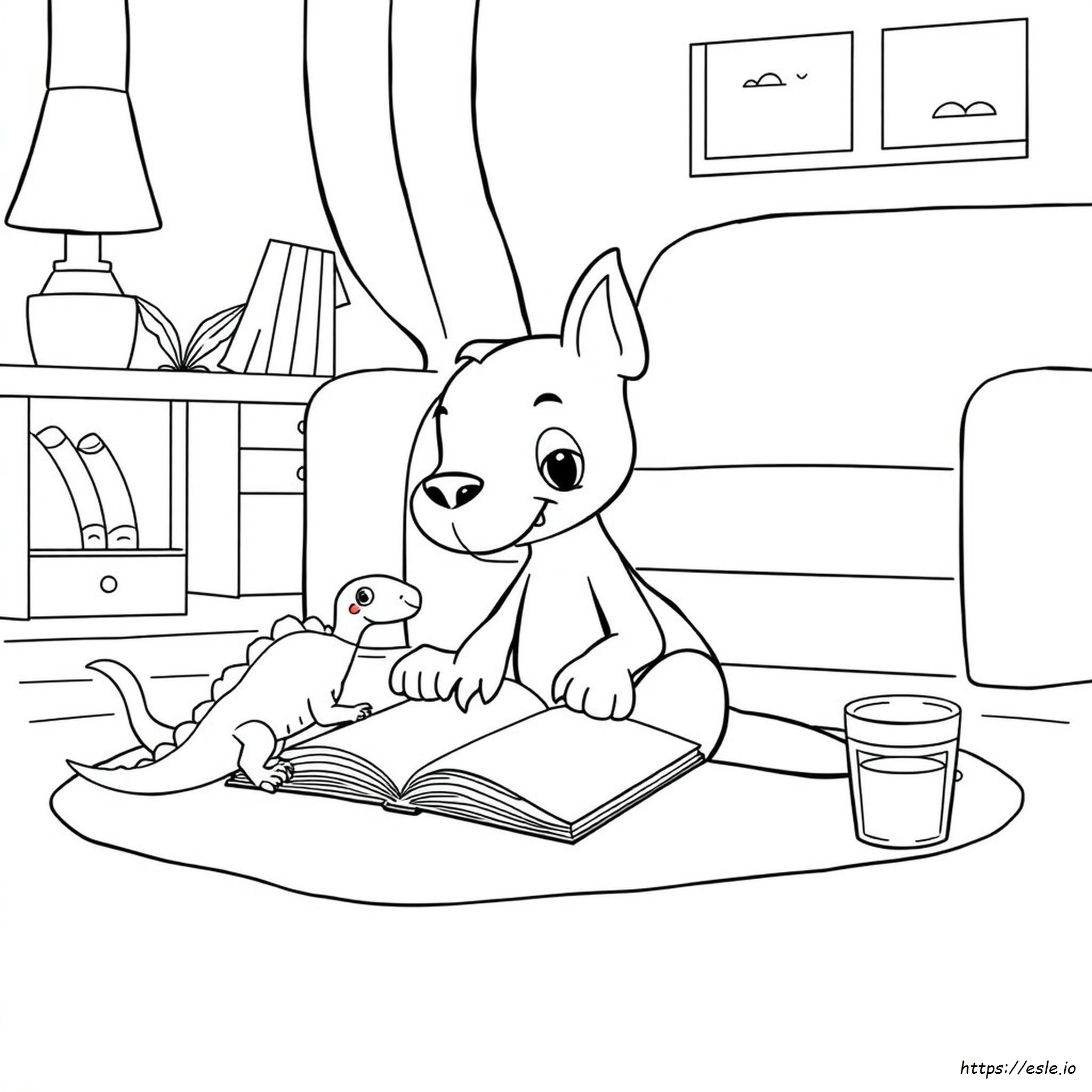 Printable Bluey Colouring Pages