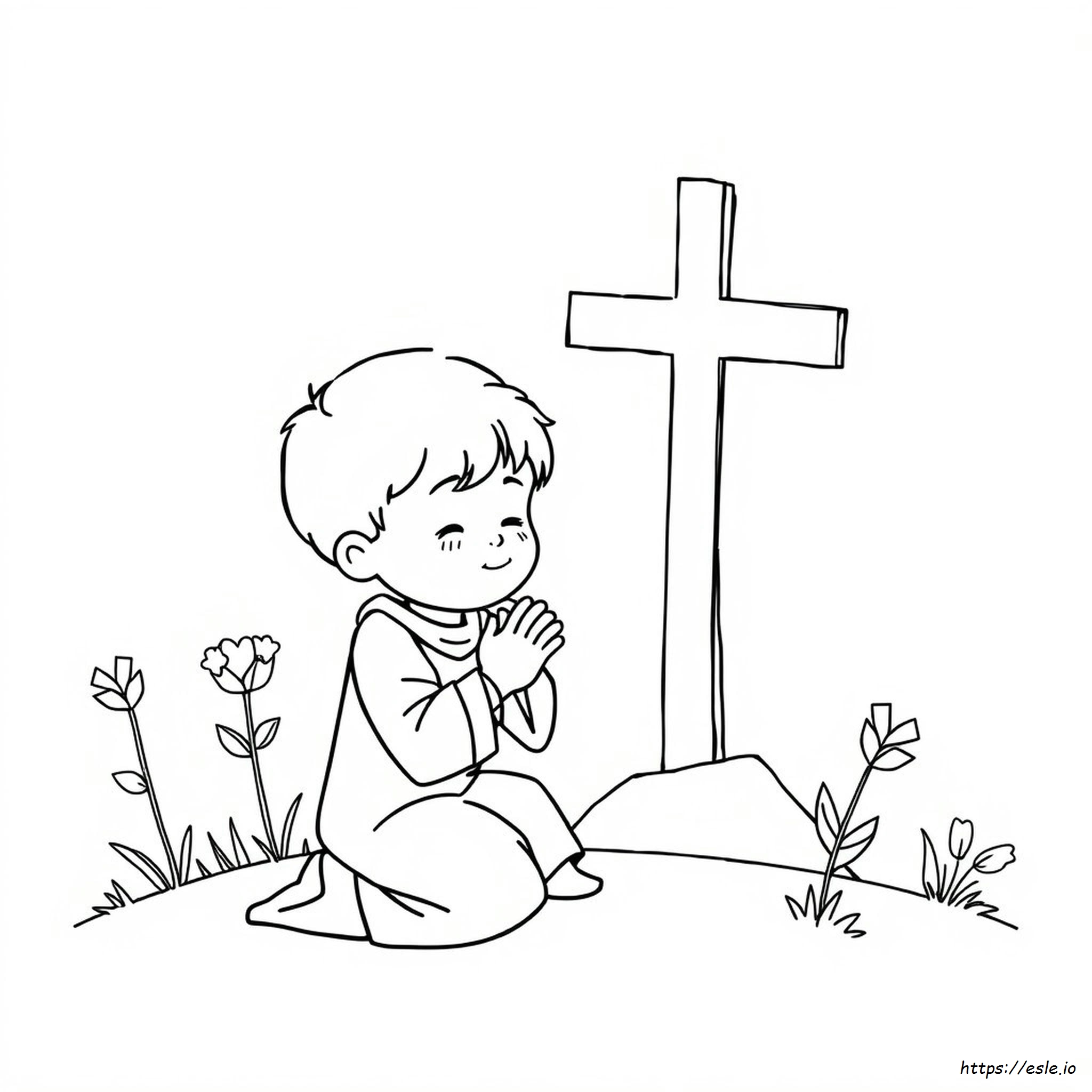 Páginas Para Colorear Cristianas Imprimibles
