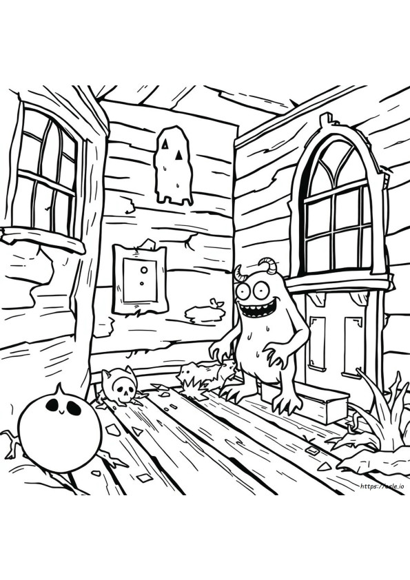 Coloriage Unspeakable