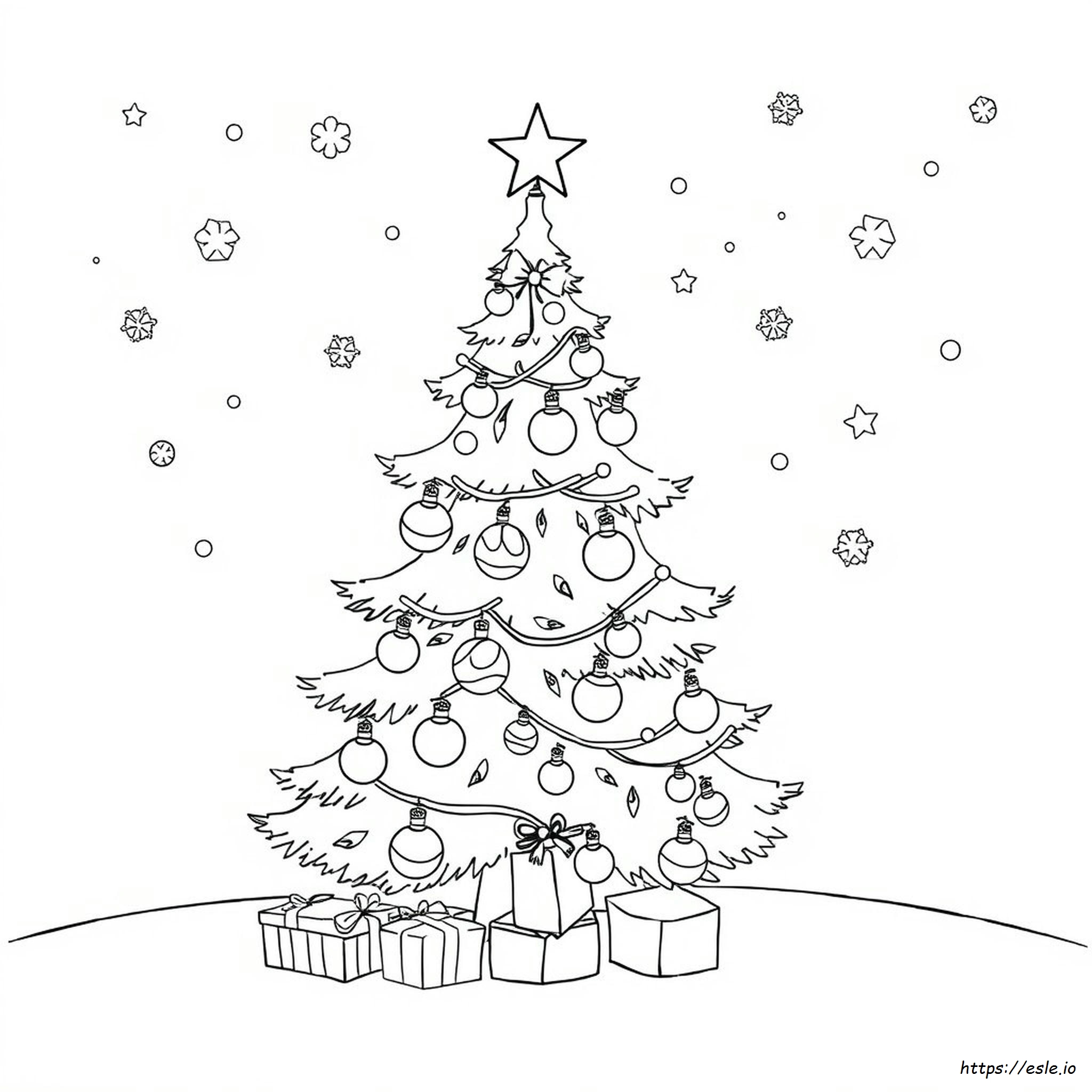 Kerst Kleurplaten Gratis Printbare Pdf kleurplaat