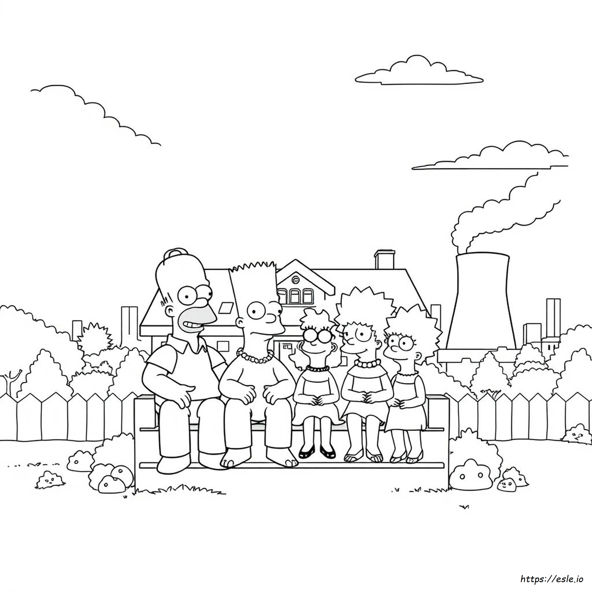 Coloring Pages Of Simpsons