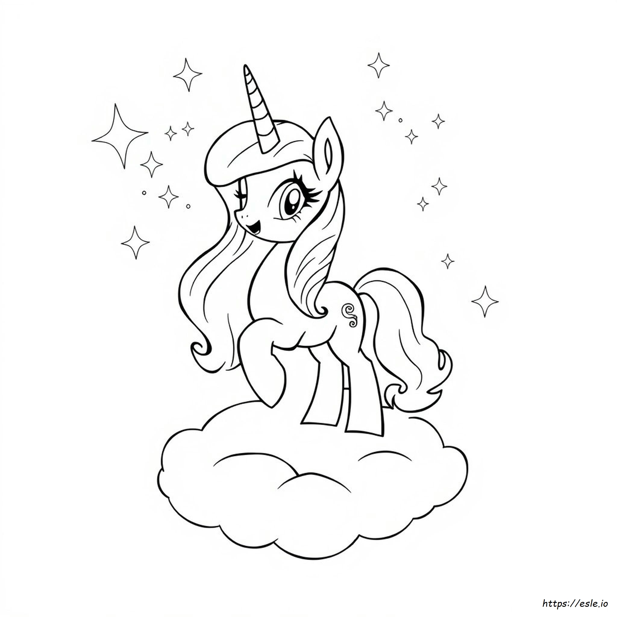My Little Pony Boyama Sayfaları Cadance
