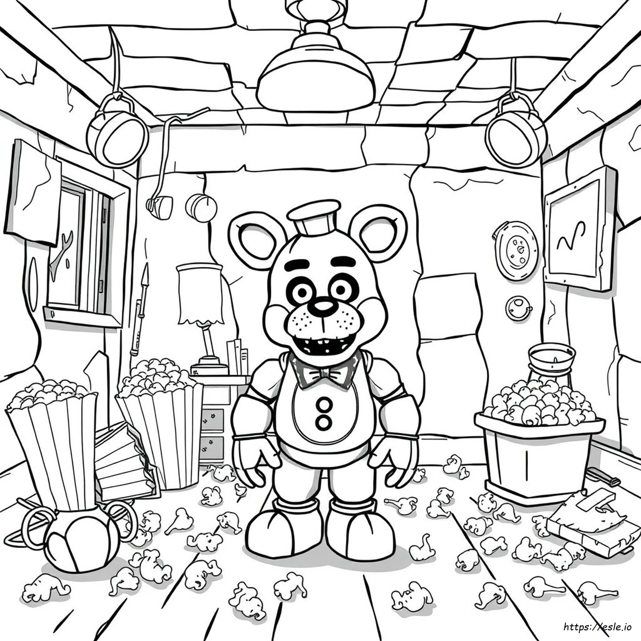 Fnaf Monty Coloring Pages