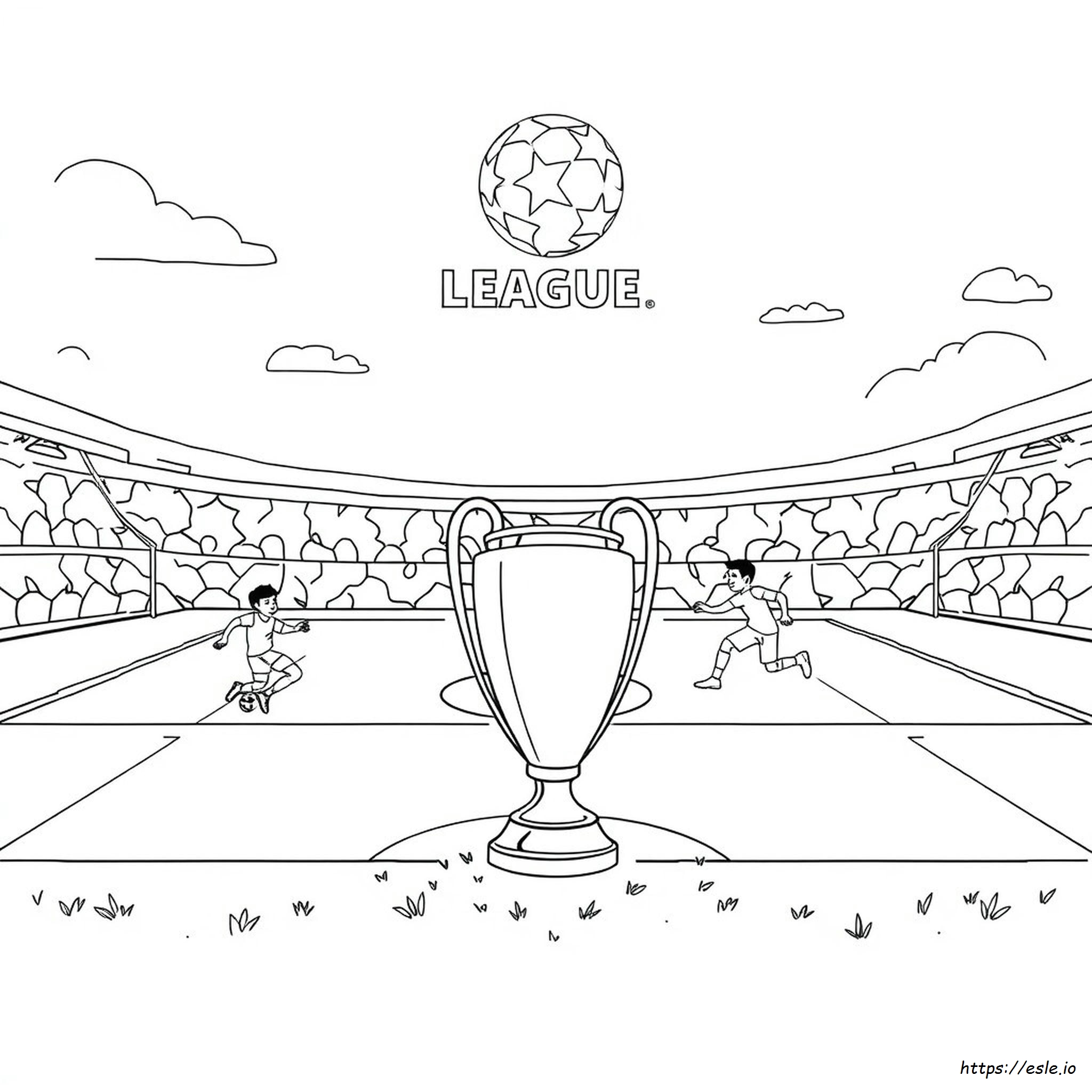 Uefa Champions League Kleurplaten kleurplaat