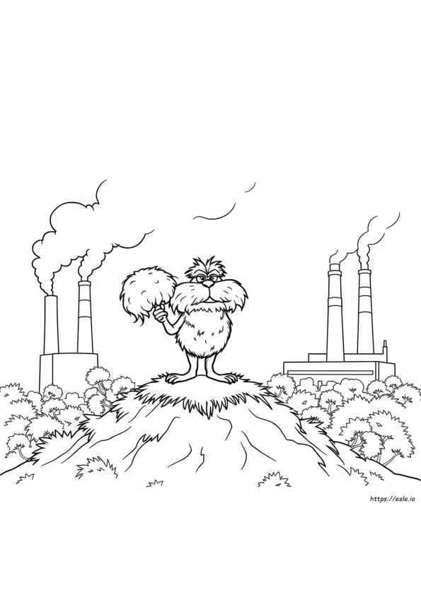 Coloring Page The Lorax
