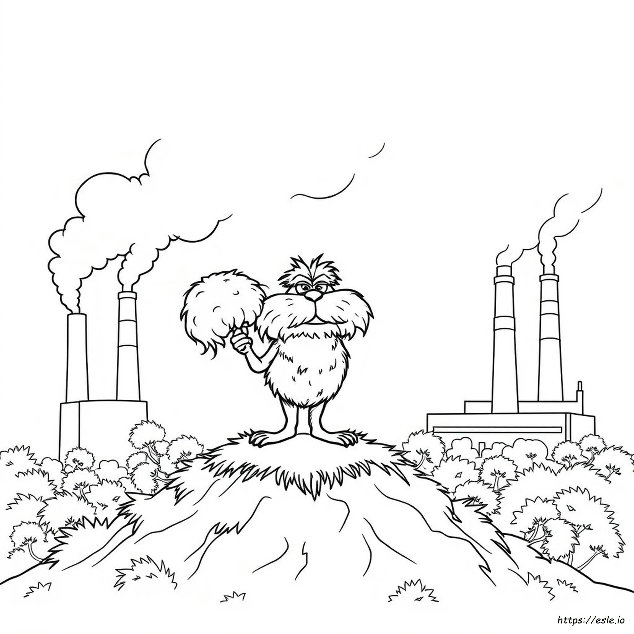 De Lorax Kleurplaat kleurplaat