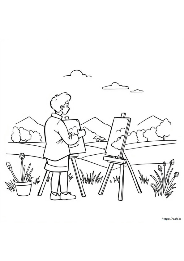 Dibujos De Arte Para Colorear
