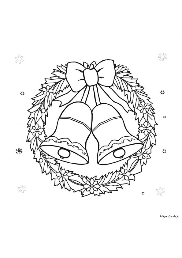 Campana Di Natale Da Colorare