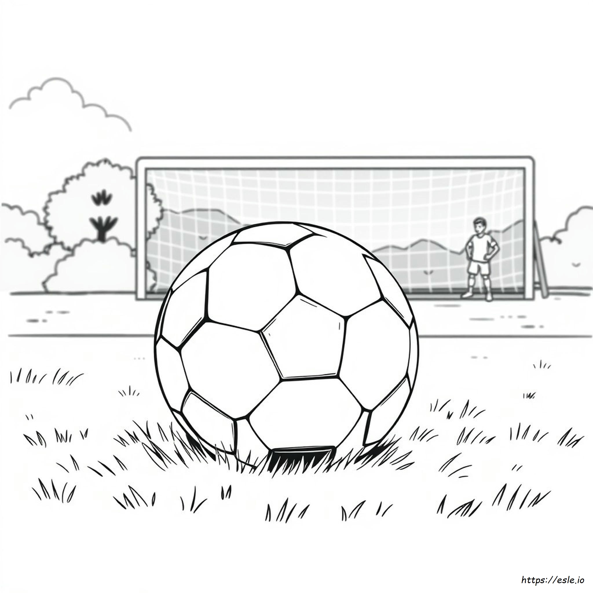Coloriage Ballon De Foot À Imprimer Gratuit