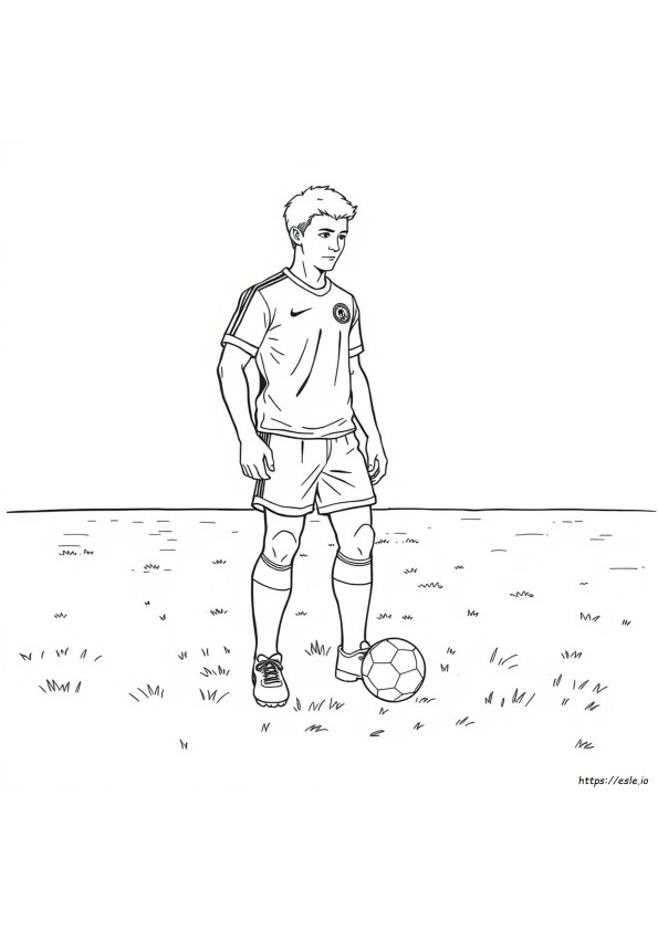 Kit Da Calcio Da Colorare