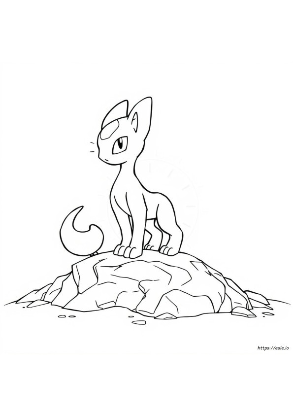 Mega Mew Da Colorare