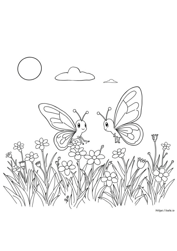 Disegni Da Colorare Pokémon Farfalla