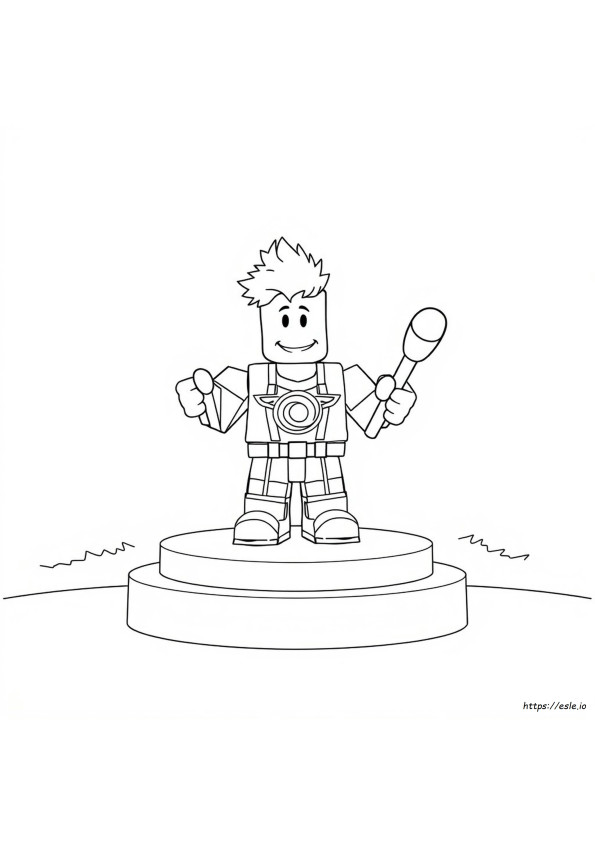 Coloriage Roblox