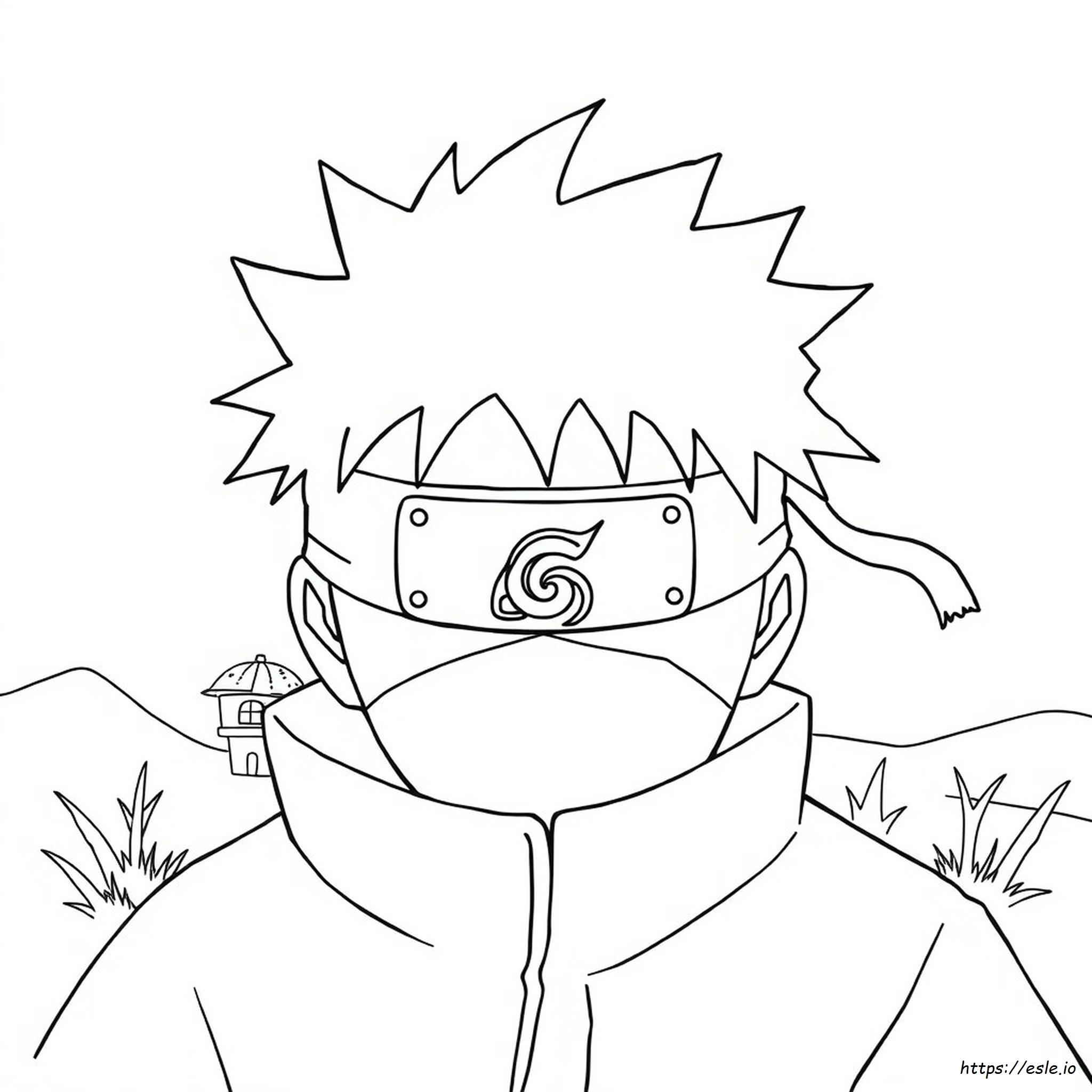 Naruto Hoofdband Kleurplaat kleurplaat