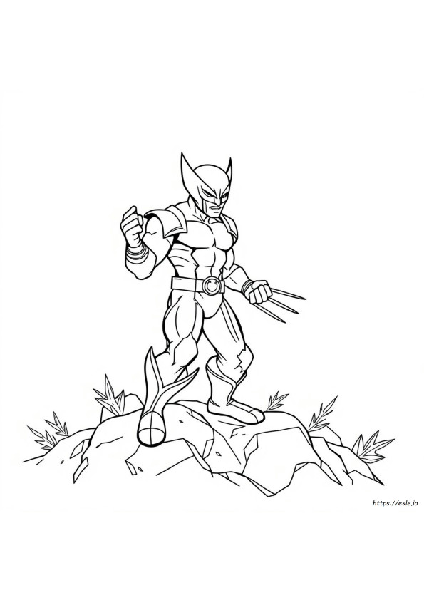Wolverine Disegni Da Colorare