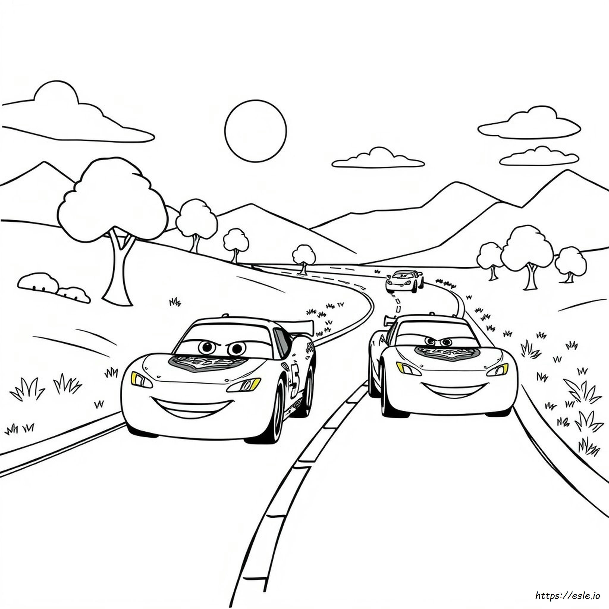 Free Disney Cars Coloring Pages To Print