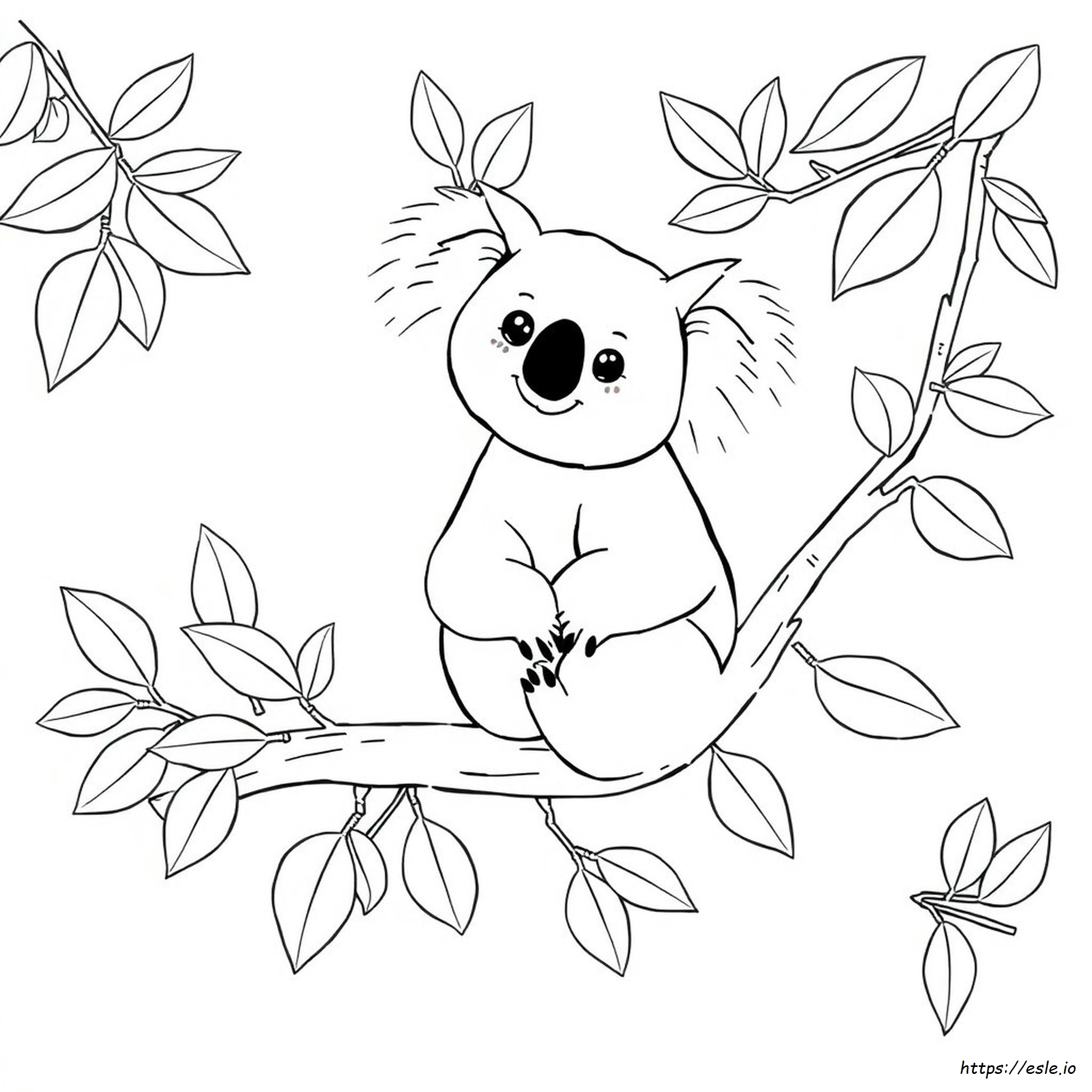 Coloring Pictures Of Koalas