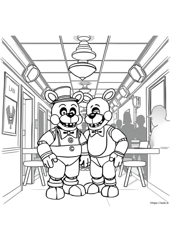 Fnaf 2 Boyama