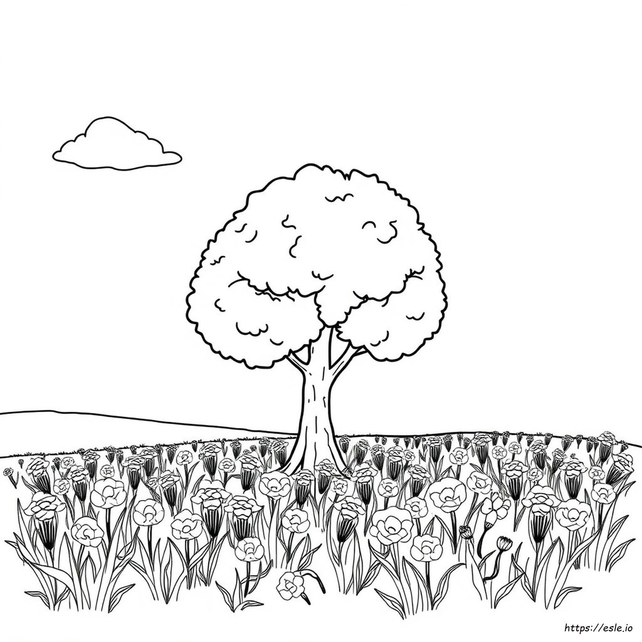 Tree Coloring Pages Pdf Free Download