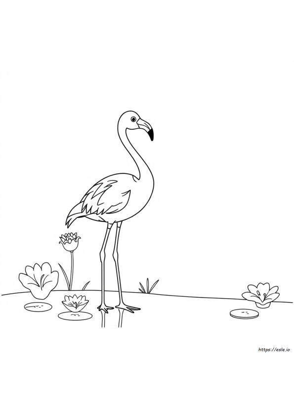 Ilmaisia Tulostettavia Flamingo Värityskuvat
