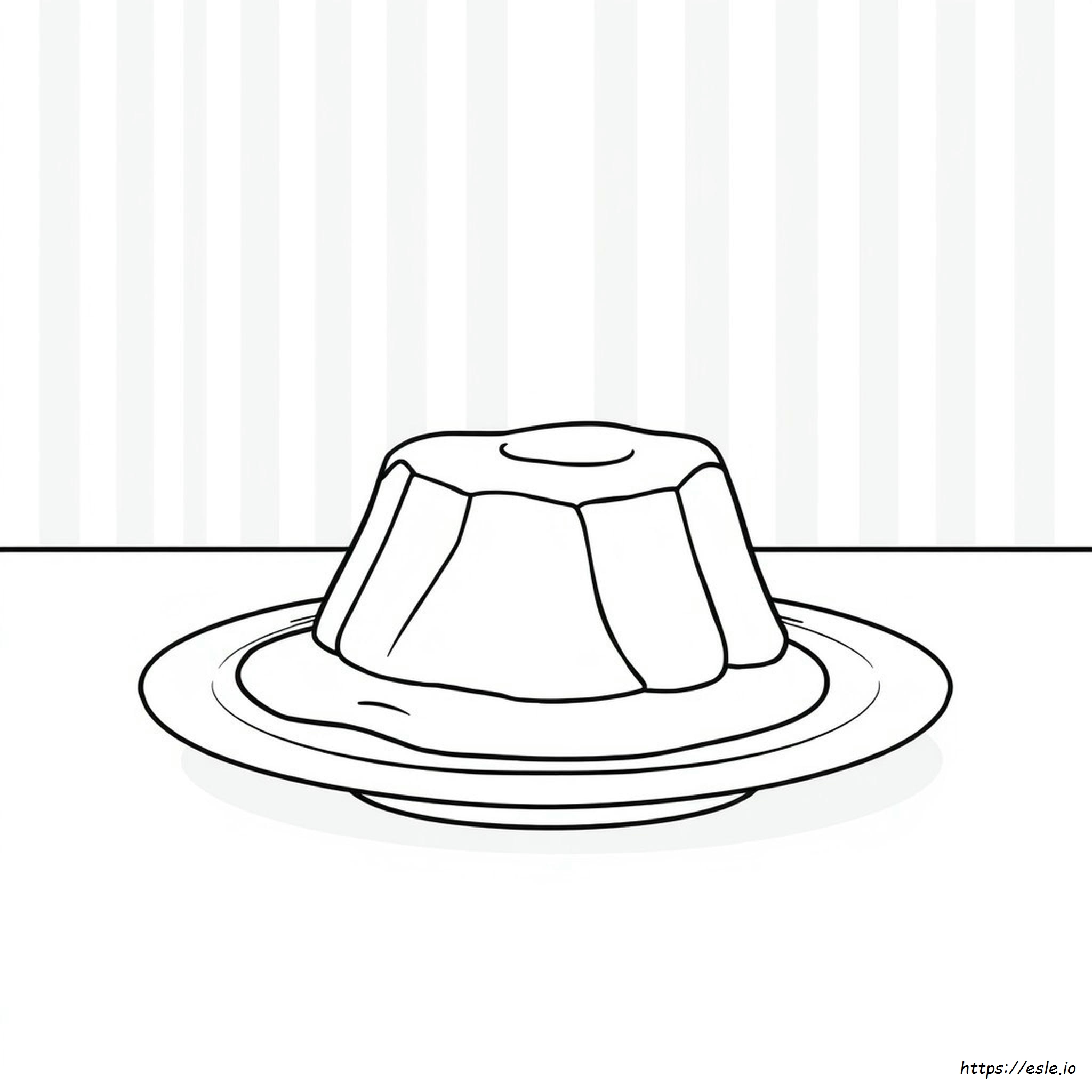 Dibujo De Gelatina Para Colorear