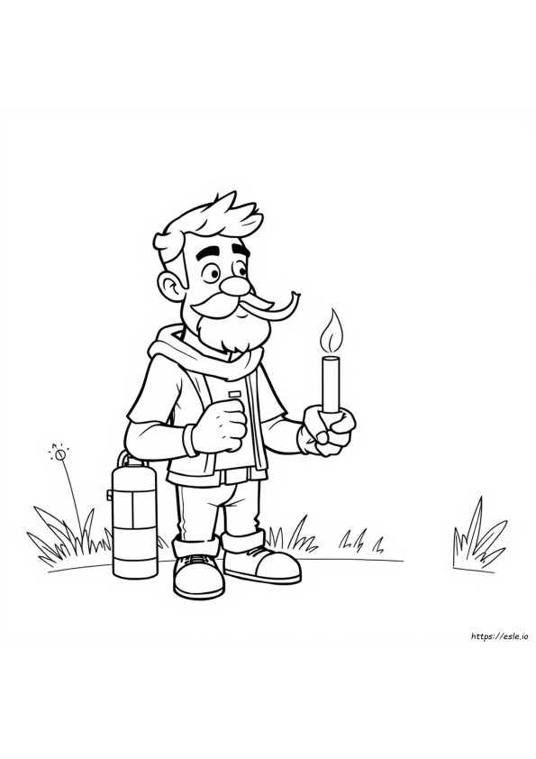 Disegni Da Colorare Di Fumatori