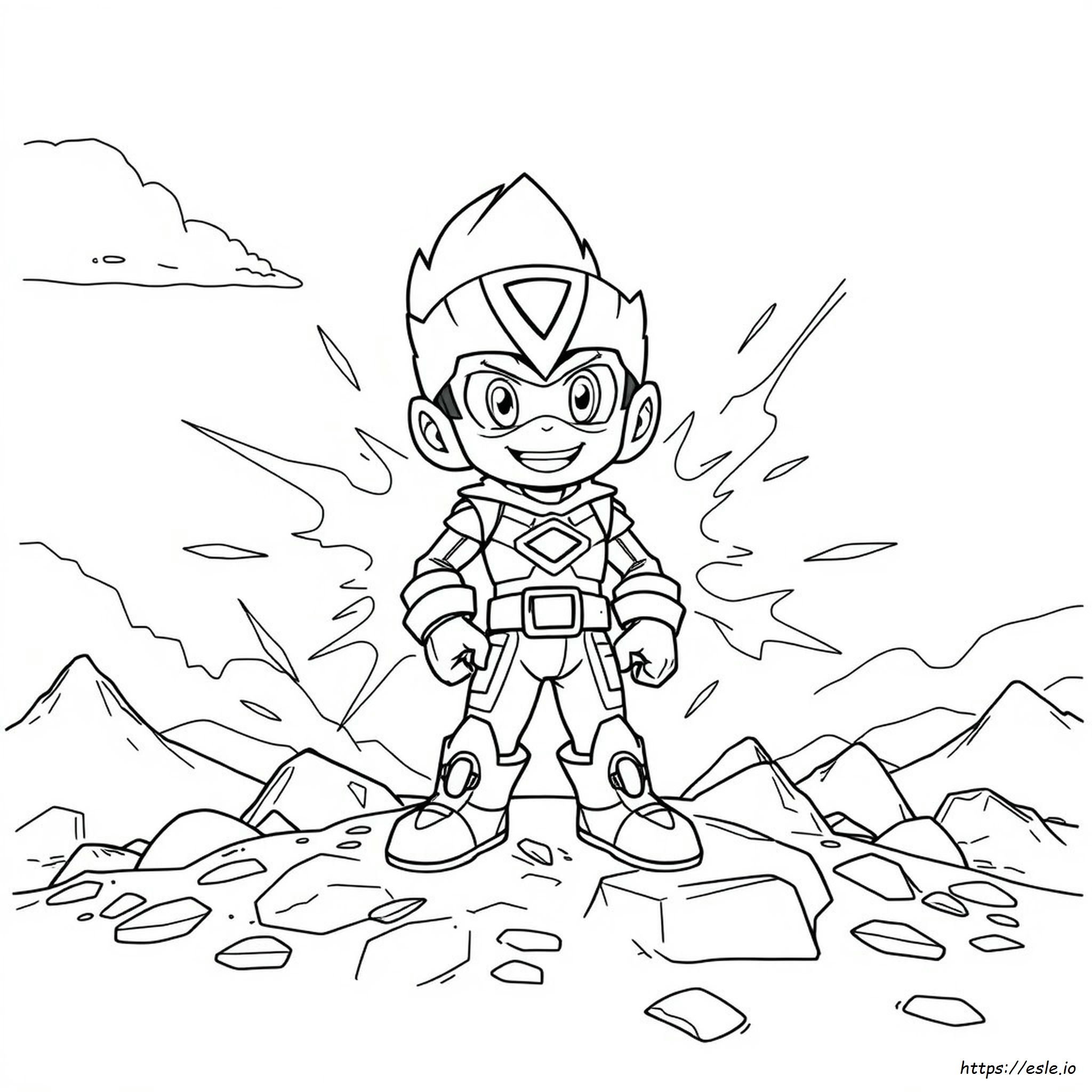 Boboiboy Supra Kleurplaten kleurplaat