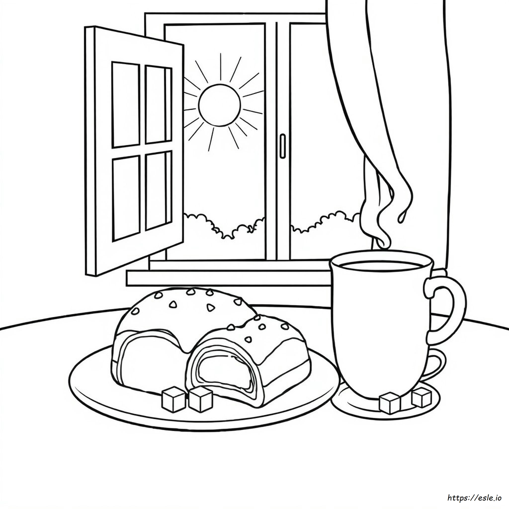 Pan Dulce Para Colorear