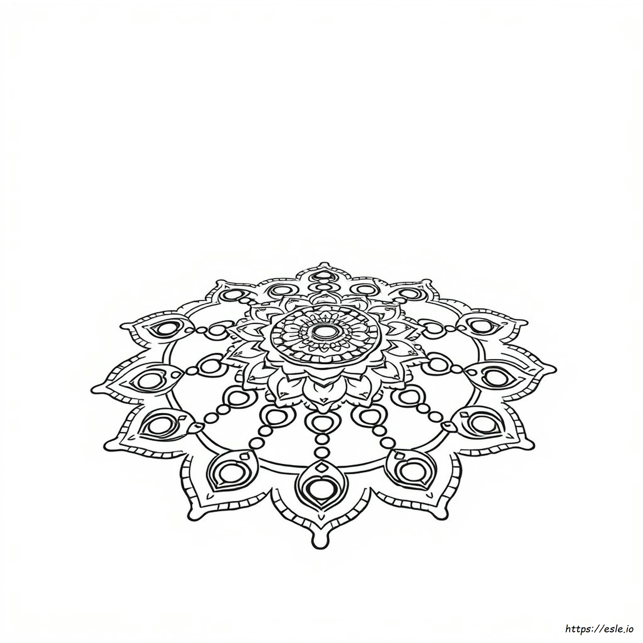 Kolam Ausmalbilder