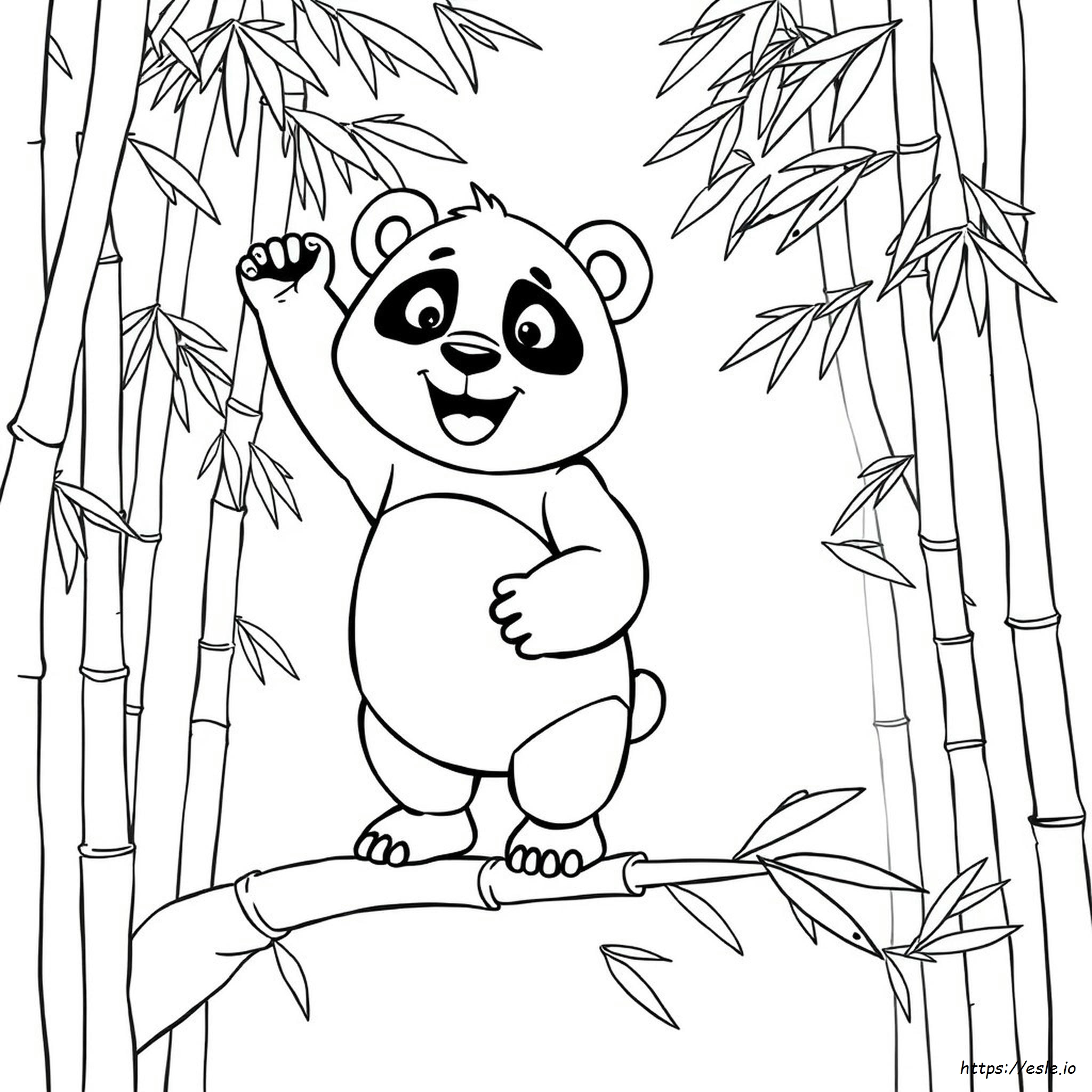 Kung Fu Panda Kleurplaat kleurplaat
