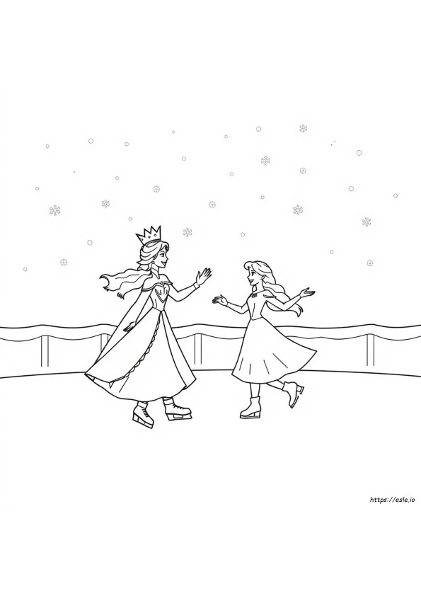 Imagini De Colorat Frozen