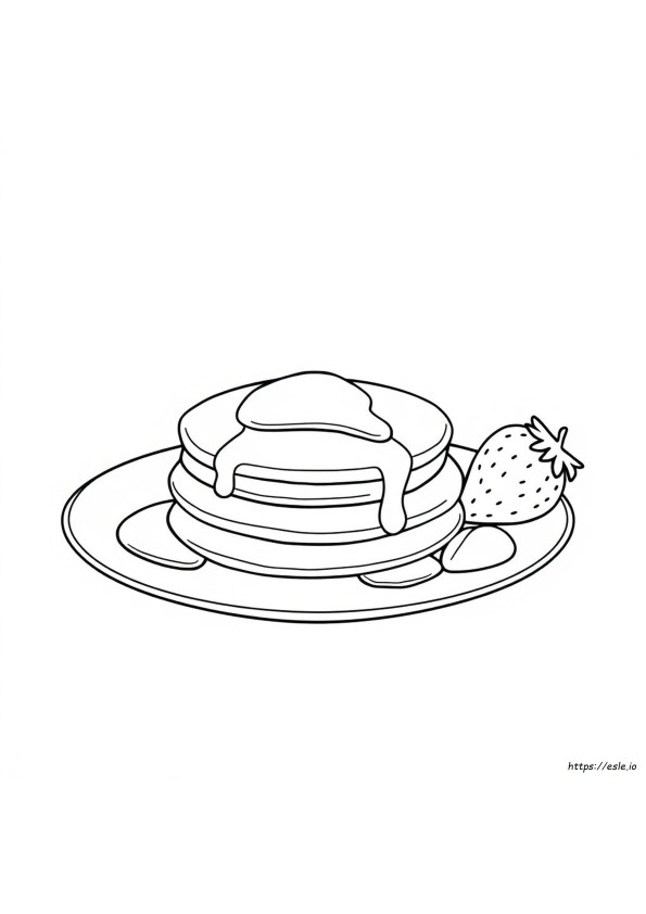 Coloriage Crêpe À Imprimer Gratuit
